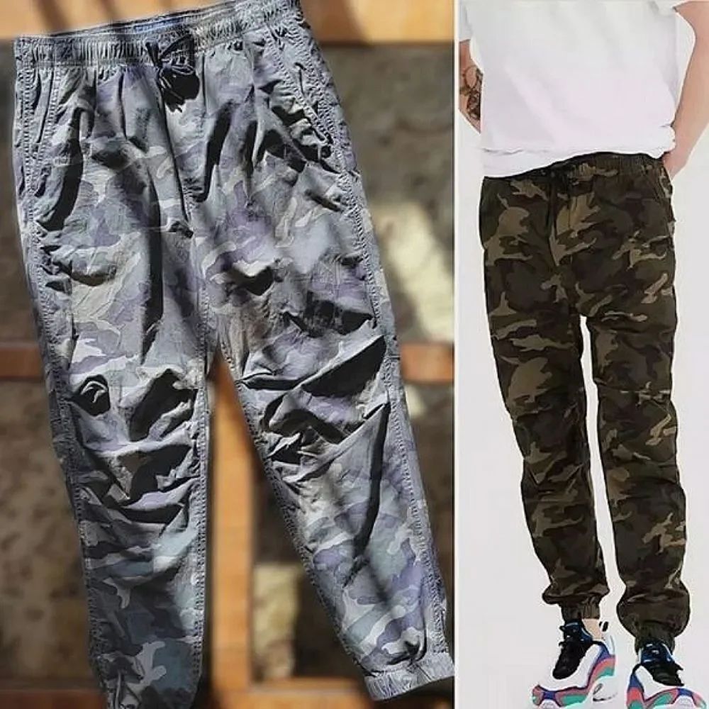 AE Camo Green Flex Khaki Jogger